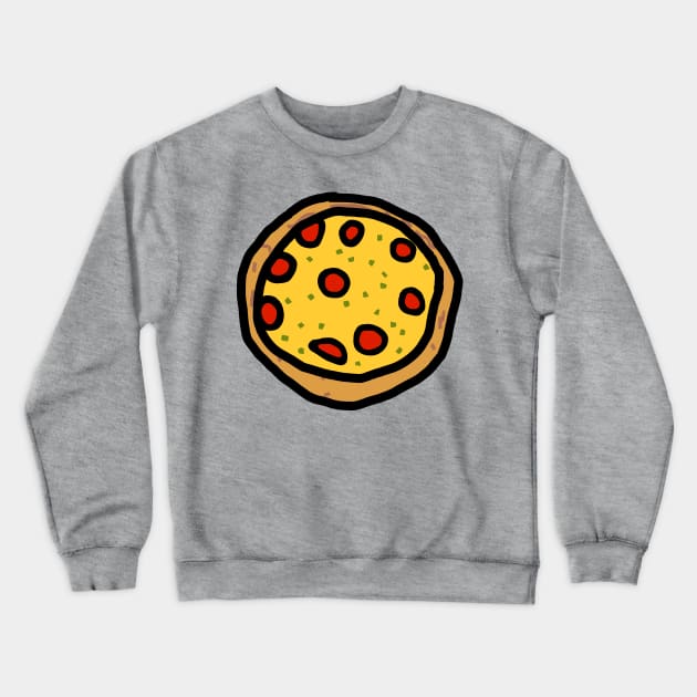 Food for Pizza Pi Day Crewneck Sweatshirt by ellenhenryart